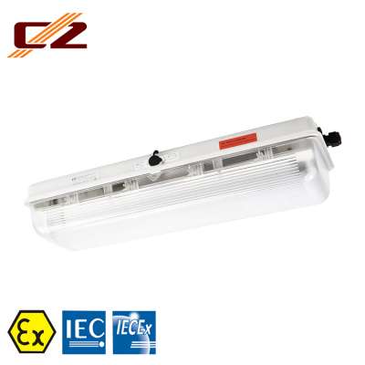 ATEX And IECEX Certified GRP Explosion Proof Fluorescent Light